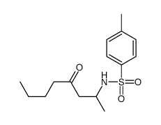 4-methyl-N-(4-oxooctan-2-yl)benzenesulfonamide结构式