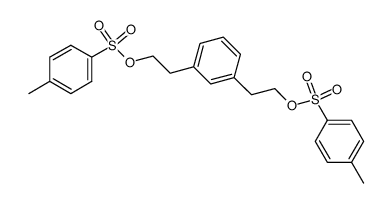 1,3-Bis(2-tosylethyl)benzol Structure