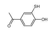 4'-hydroxy-3'-mercaptoacetophenone结构式