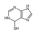 6,7-dihydro-3H-purine-6-thiol结构式