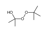 tert-Butyl(1-hydroxy-1-methylethyl) peroxide structure