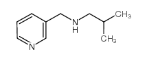 2-methyl-N-(pyridin-3-ylmethyl)propan-1-amine structure