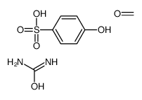 formaldehyde,4-hydroxybenzenesulfonic acid,urea Structure