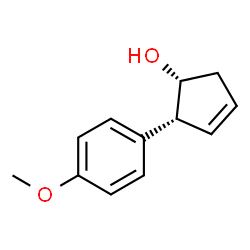 3-Cyclopenten-1-ol,2-(4-methoxyphenyl)-,(1R,2R)-rel-(9CI) picture