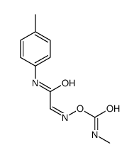 [[2-(4-methylanilino)-2-oxoethylidene]amino] N-methylcarbamate Structure