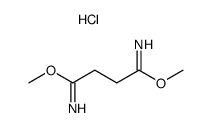 bisdimethylimine ester of succinic acid dihydrochloride Structure