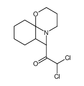 2,2-dichloro-1-(11-methyl-1-oxa-5-azaspiro[5.5]undecan-5-yl)ethanone结构式