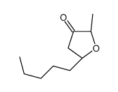 Dihydro-2-methyl-5-pentyl-3(2H)-furanone结构式