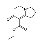 7-oxo-1,2,3,5,6,7-hexahydro-indolizine-8-carboxylic acid ethyl ester结构式