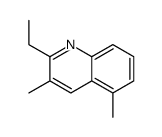 2-ethyl-3,5-dimethylquinoline结构式