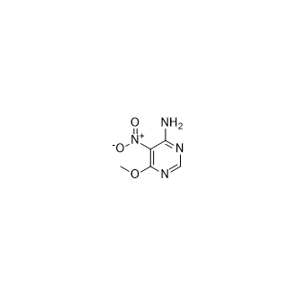 6-Methoxy-5-nitropyrimidin-4-amine Structure