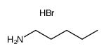 Pentylamine hydrobromide structure