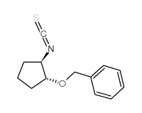 (1R,2R)-(-)-2-BENZYLOXYCYCLOPENTYL ISOTHIOCYANATE picture