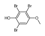 2,3,6-tribromo-4-methoxy-phenol结构式