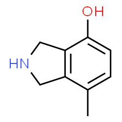 1H-Isoindol-4-ol, 2,3-dihydro-7-methyl- (9CI)结构式