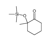 2-Methyl-2-trimethylsilyloxy-1-cyclohexanon Structure