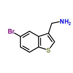 1-(5-Bromo-1-benzothiophen-3-yl)methanamine picture