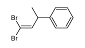 (4,4-dibromobut-3-en-2-yl)benzene Structure
