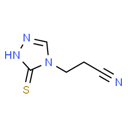 4H-1,2,4-Triazole-4-propanenitrile,1,5-dihydro-5-thioxo-(9CI) picture