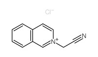 2-isoquinolin-2-ylacetonitrile结构式