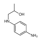 1-[(4-aminophenyl)amino]propan-2-ol结构式