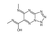 N-methyl-7-(methylamino)tetrazolo[1,5-b][1,2,4]triazine-6-carboxamide结构式