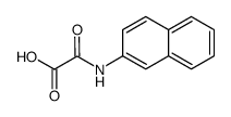 2-naphtylamino-2-oxoacetic acid结构式