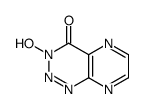 3-hydroxypyrazino[2,3-d]triazin-4-one结构式