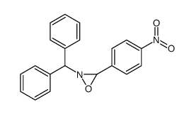 2-benzhydryl-3-(4-nitrophenyl)-1,2-oxaziridine Structure