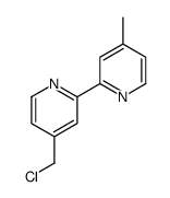 4-(Chloromethyl)-4'-methyl-2,2'-bipyridyl Structure