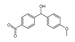 (4-methoxyphenyl)(4-nitrophenyl)methanol Structure