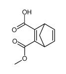 3-(甲氧基羰基)双环[2.2.1]-2,5-庚二烯-2-羧酸结构式