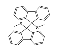 bis[9-(methylthio)fluorenyl]结构式