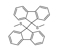 bis[9-(methylthio)fluorenyl] Structure