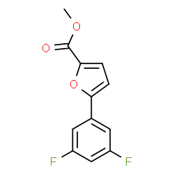 5-(3,5-DIFLUOROPHENYL)FURAN-2-CARBOXYLIC ACID METHYL ESTER structure