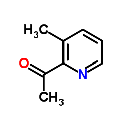 1-(3-Methyl-2-pyridinyl)ethanone Structure