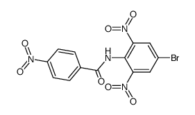 4-nitro-benzoic acid-(4-bromo-2,6-dinitro-anilide)结构式