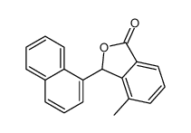 4-methyl-3-naphthalen-1-yl-3H-2-benzofuran-1-one Structure