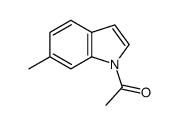 1-(6-methylindol-1-yl)ethanone Structure
