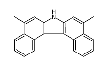 5,9-dimethyldibenzo(c,g)carbazole Structure