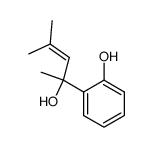 2-(1-Hydroxy-1,3-dimethyl-but-2-enyl)-phenol结构式