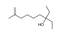 3-ethyl-8-methylnon-8-en-3-ol Structure