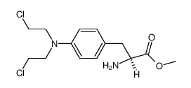 melphalan methyl ester Structure