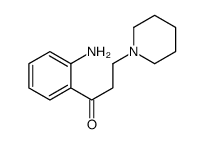 1-(2-aminophenyl)-3-piperidin-1-ylpropan-1-one Structure