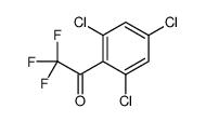 2,2,2-TRIFLUORO-1-(2,4,6-TRICHLORO-PHENYL)-ETHANONE structure