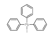 iodo-triphenyl-plumbane structure