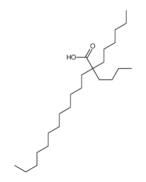 2-butyl-2-hexyltetradecanoic acid结构式