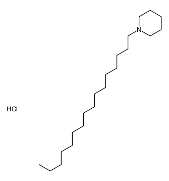 1-hexadecylpiperidine,hydrochloride结构式