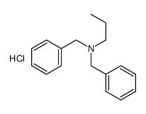 N,N-dibenzylpropan-1-amine,hydrochloride结构式