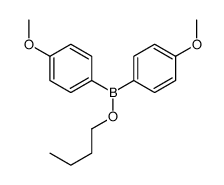 butoxy-bis(4-methoxyphenyl)borane结构式